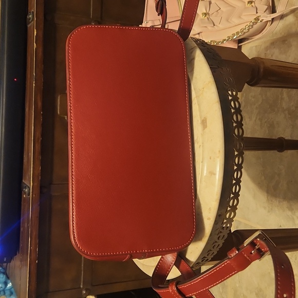 Red Kate Spade Mini Back Pack Purse - Picture 5 of 5